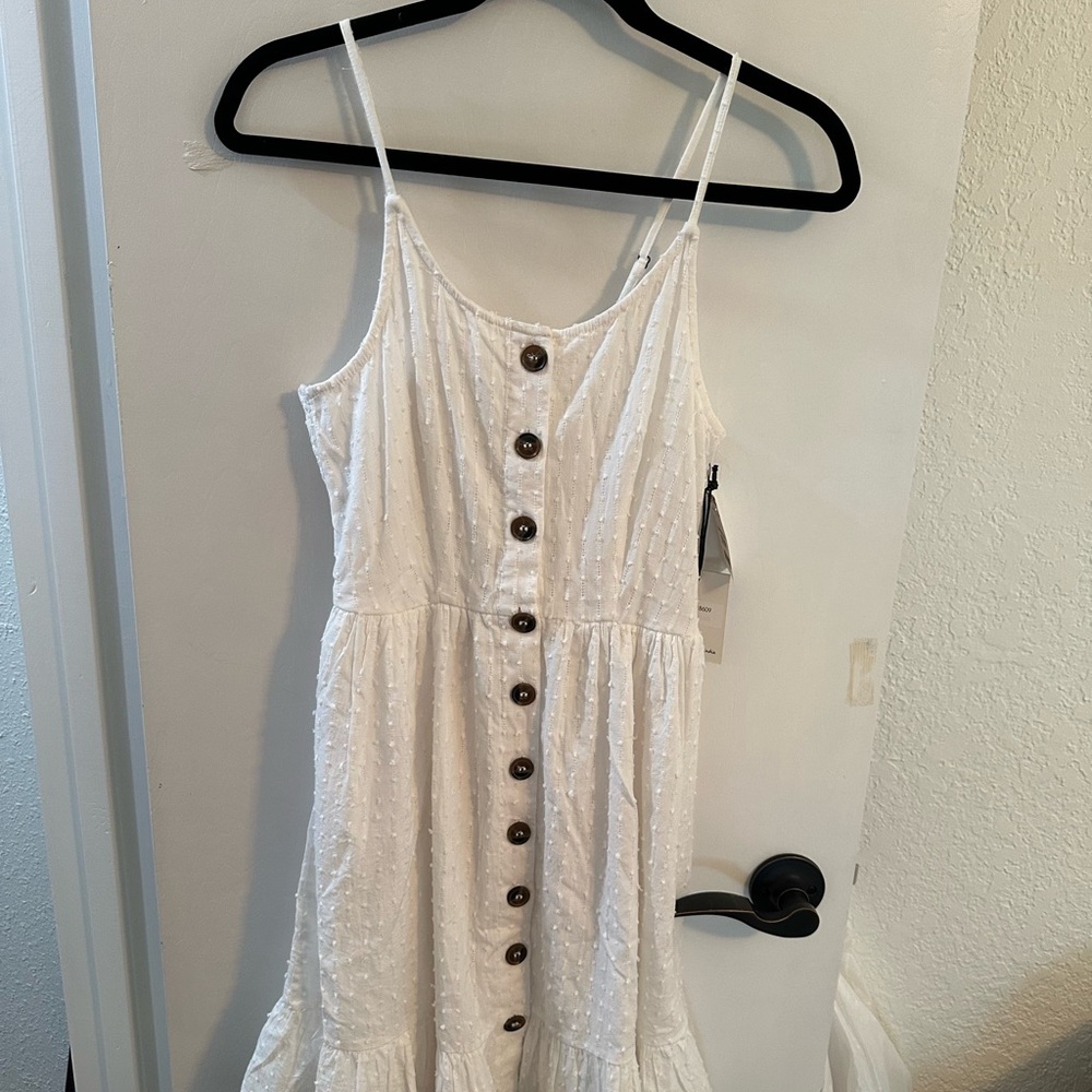 White sundress NWT
